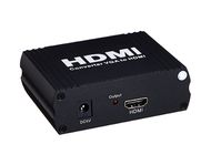 VGA + R / L Radio to HDMI hỗ trợ lên tới 1080 Bộ chuyển đổi âm thanh video HDMI Splitter
