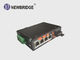 Bộ chuyển mạch Ethernet công nghiệp chống tĩnh 4 cổng 10 / 100M với 1 cổng sợi SC 24 V nhà cung cấp