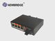 Bộ chuyển mạch Ethernet công nghiệp chống tĩnh 4 cổng 10 / 100M với 1 cổng sợi SC 24 V nhà cung cấp
