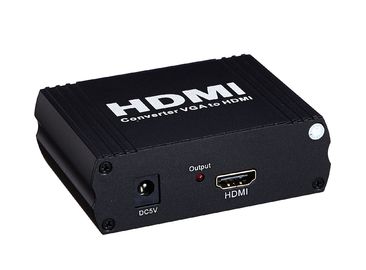 Trung Quốc VGA + R / L Radio to HDMI hỗ trợ lên tới 1080 Bộ chuyển đổi âm thanh video HDMI Splitter nhà máy sản xuất