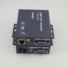 Trung Quốc Bộ mở rộng sợi quang 300 mét VGA KVM Extender với CAT5E cho 1080P EDID Hỗ trợ chuột không dây USB nhà máy sản xuất